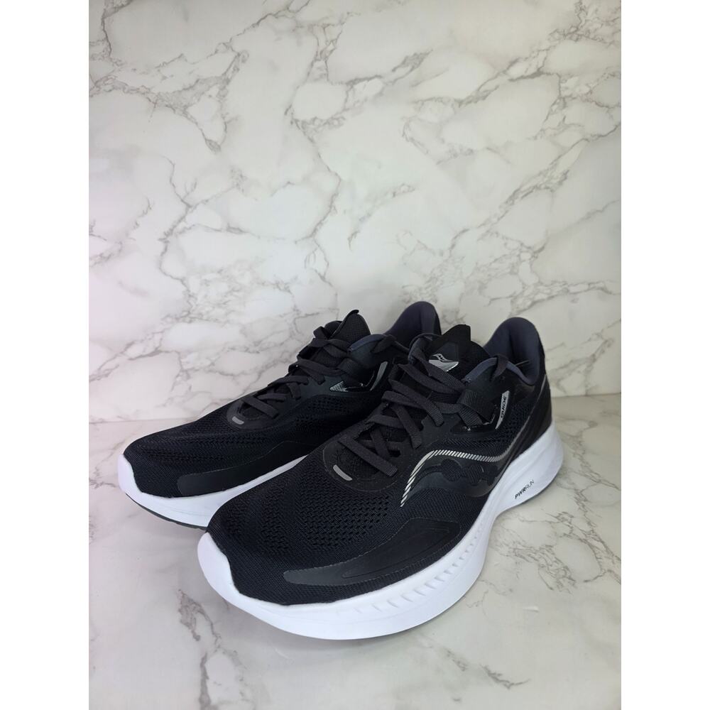 Men's Saucony Guide 15 'Black/White' Running Shoes - Size 10, S20684-05